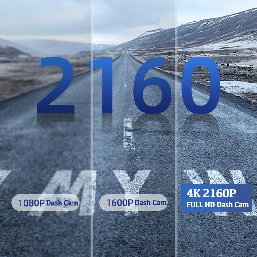 Car Front Dash Cam Camera - 4K 2160P