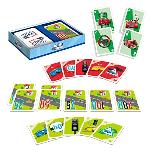 1000 km - Card Game (Spanish)