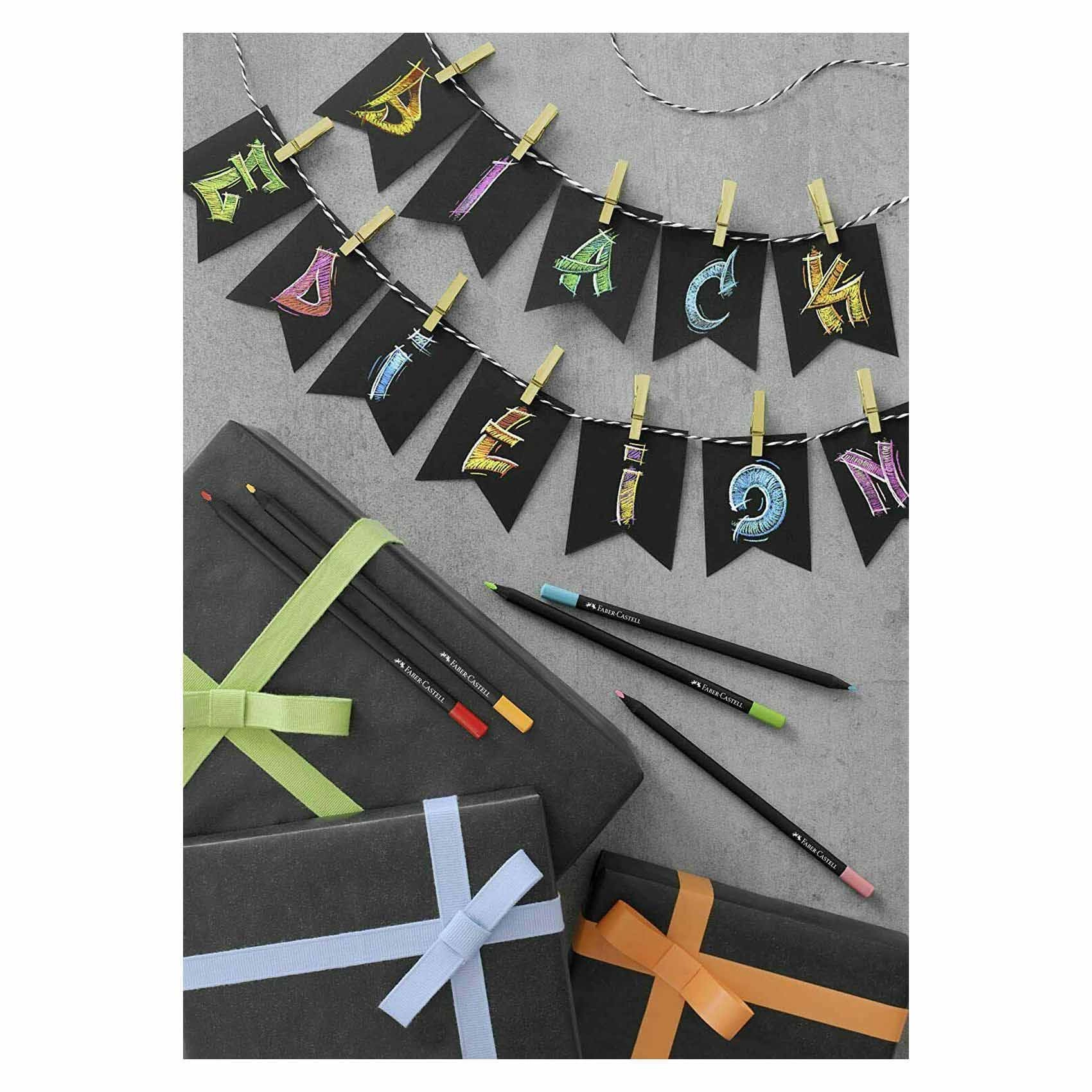 Black Edition Colour Pencils - 24 Colours