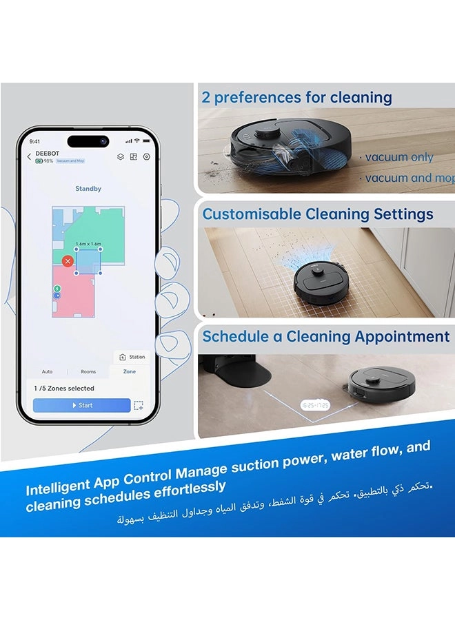 DEEBOT N30 PRO OMNI - OMNI Station, Self-Empty Station