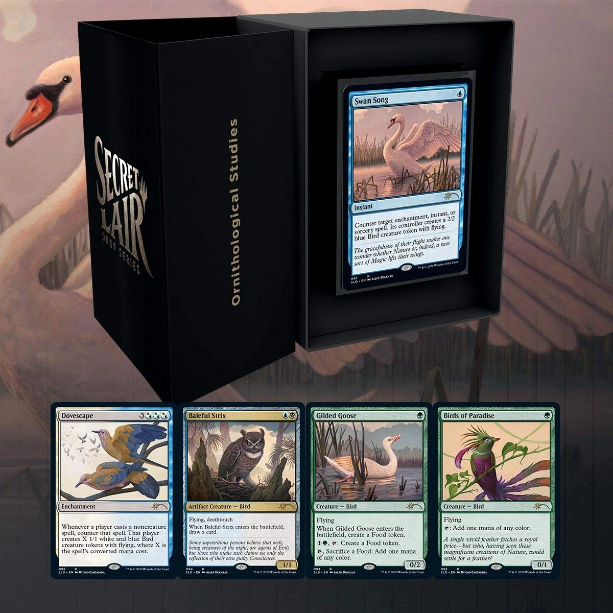 Magic TCG Secret Lair: MTG Summer Superdrop Ornithological Studies
