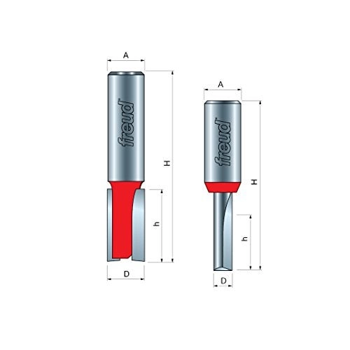 Double Flute Straight Bit