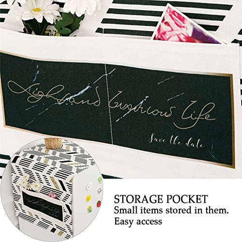 Fridge Dust Cover - Top Multi-Functional Side Storage