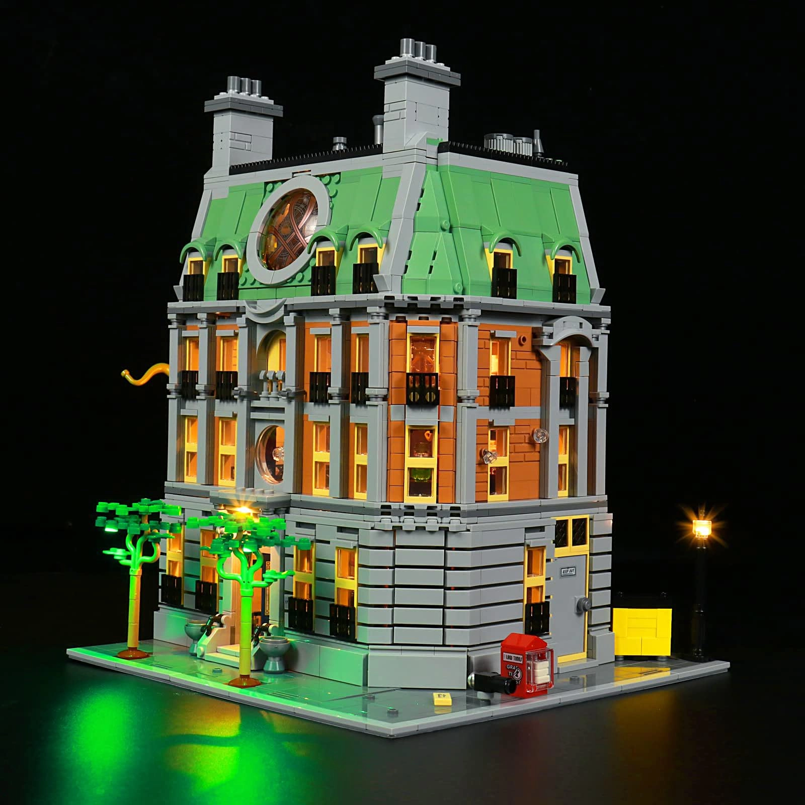 BrightAura Lighting Kit 76218 - Plastic Sanctum Sanctorum less than 5V for LEGO Sanctum Sanctorum 76218
