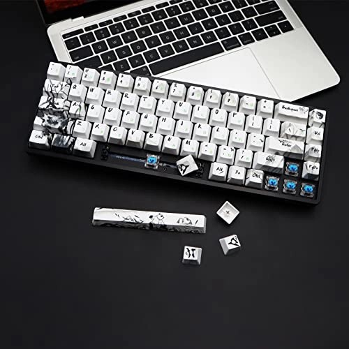 Keycaps Ink Panda - 68pcs