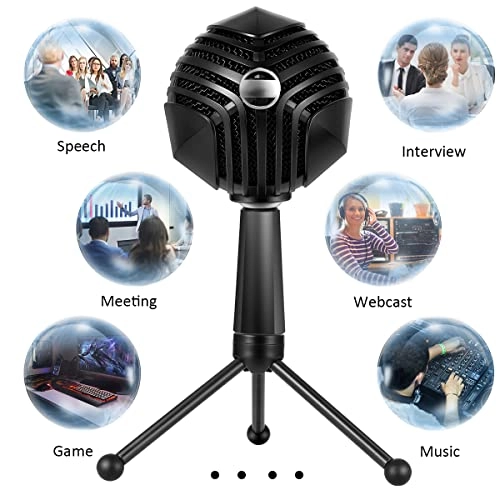 Jd-950 USB+3.5mm-Mini-Jack Microphone