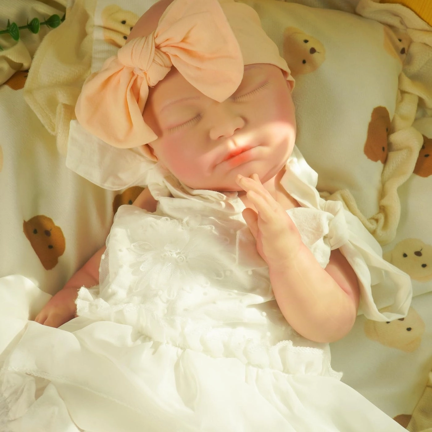 Reborn Baby Doll - 20.1 Inch Silicone Anatomically Correct Ages 3+