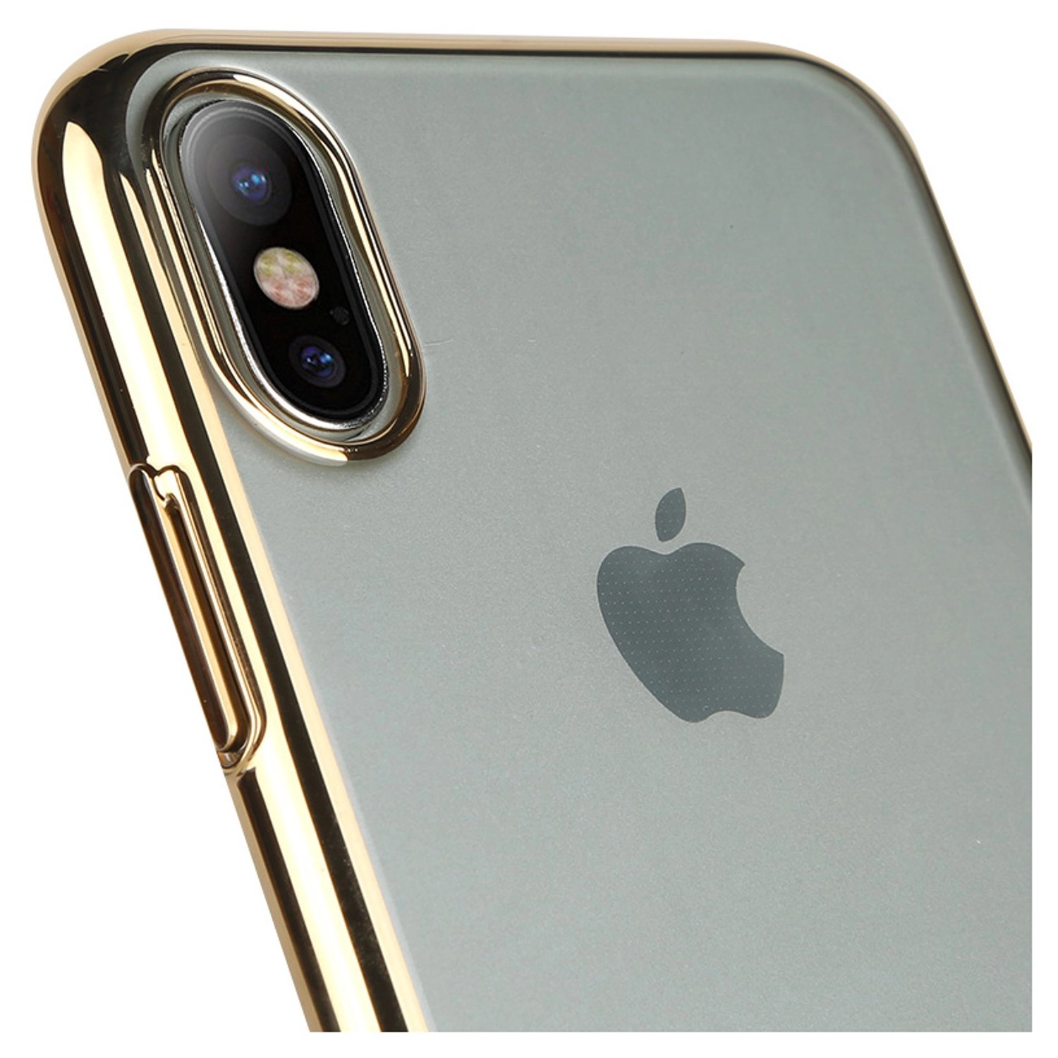 Electroplating Cover Back Case for Apple iPhone X