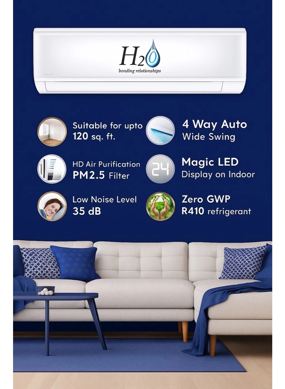 H2AC18K3S - 1.5 Ton Rotary T3 Tropical