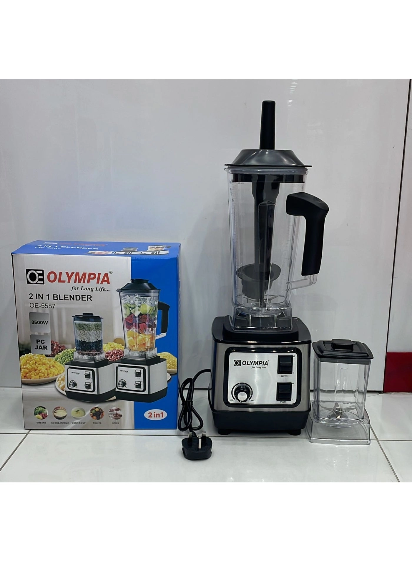 2 In 1 Blender - 8500W
