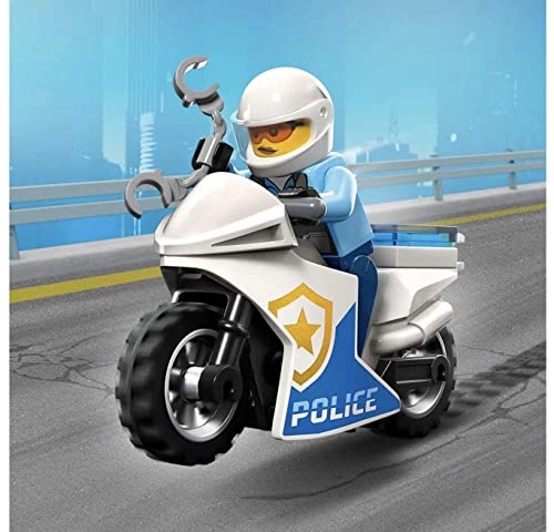 City Police Bike Car Chase (60392) - 5 years and up Multicolor