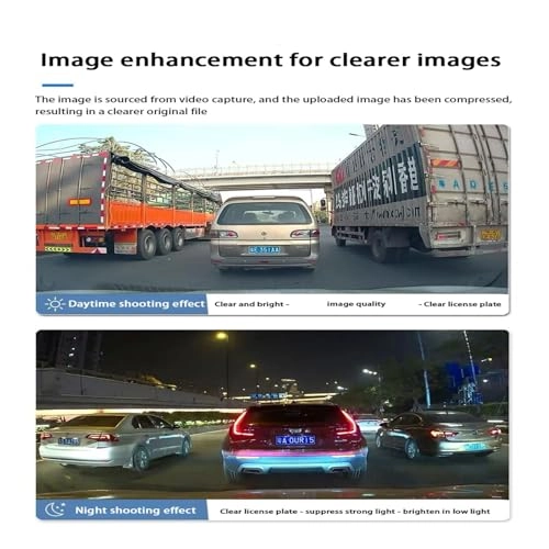 Dash Cam - 3840Px2160P for Ford F-150/2013-2020 F-250 F-350/2011-2022