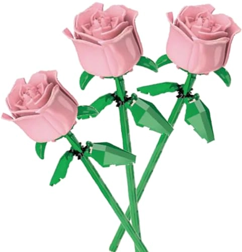 Rose Building Set - 10+ years 120 pcs