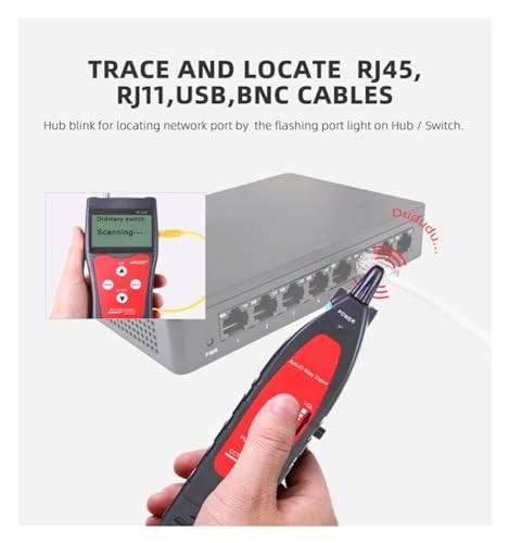 NF-300 - RJ45 RJ11 BNC USB open short crossover crosstalk