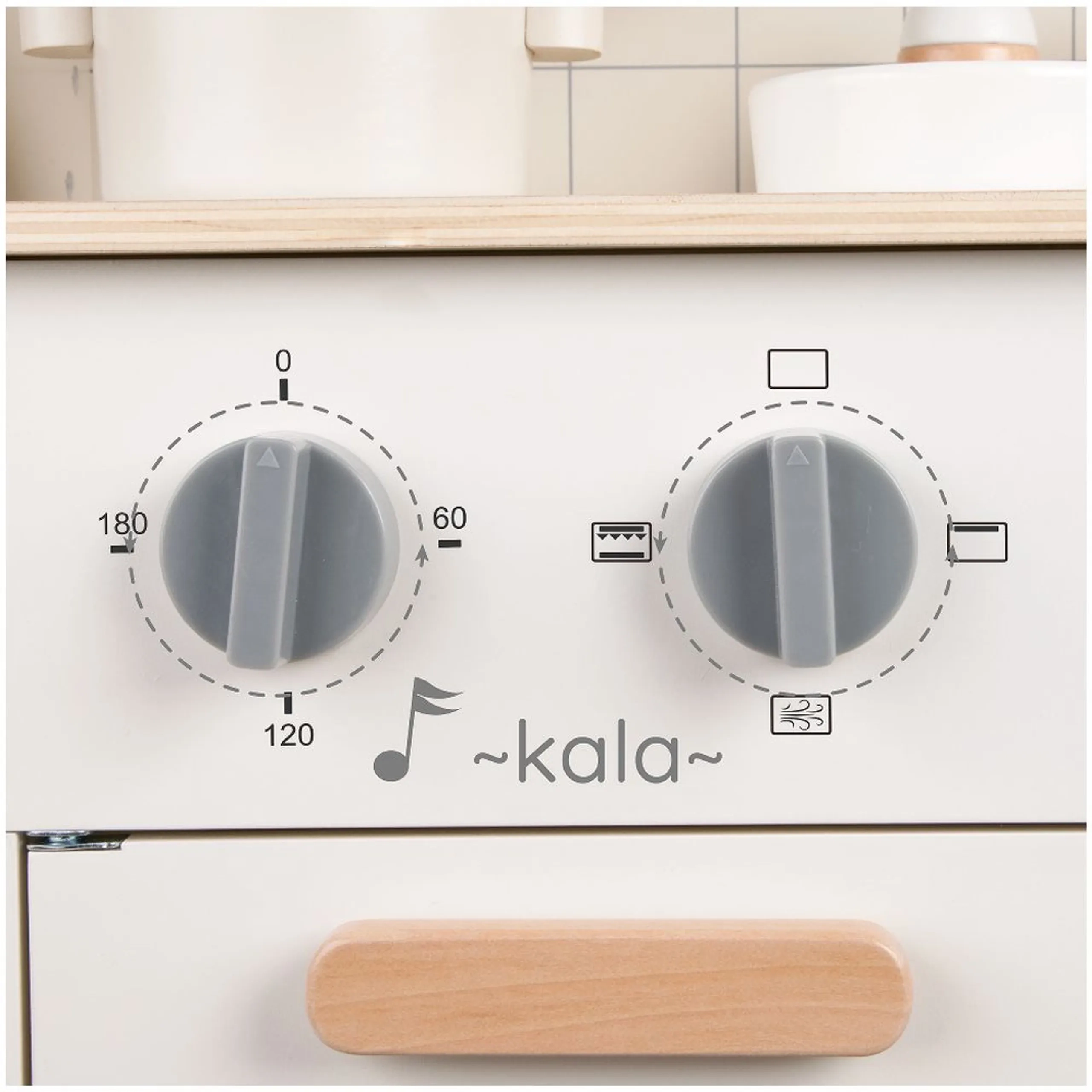 Elite Chefs Wooden Play Kitchen - 11 pcs (30284065-CIHL-50623)