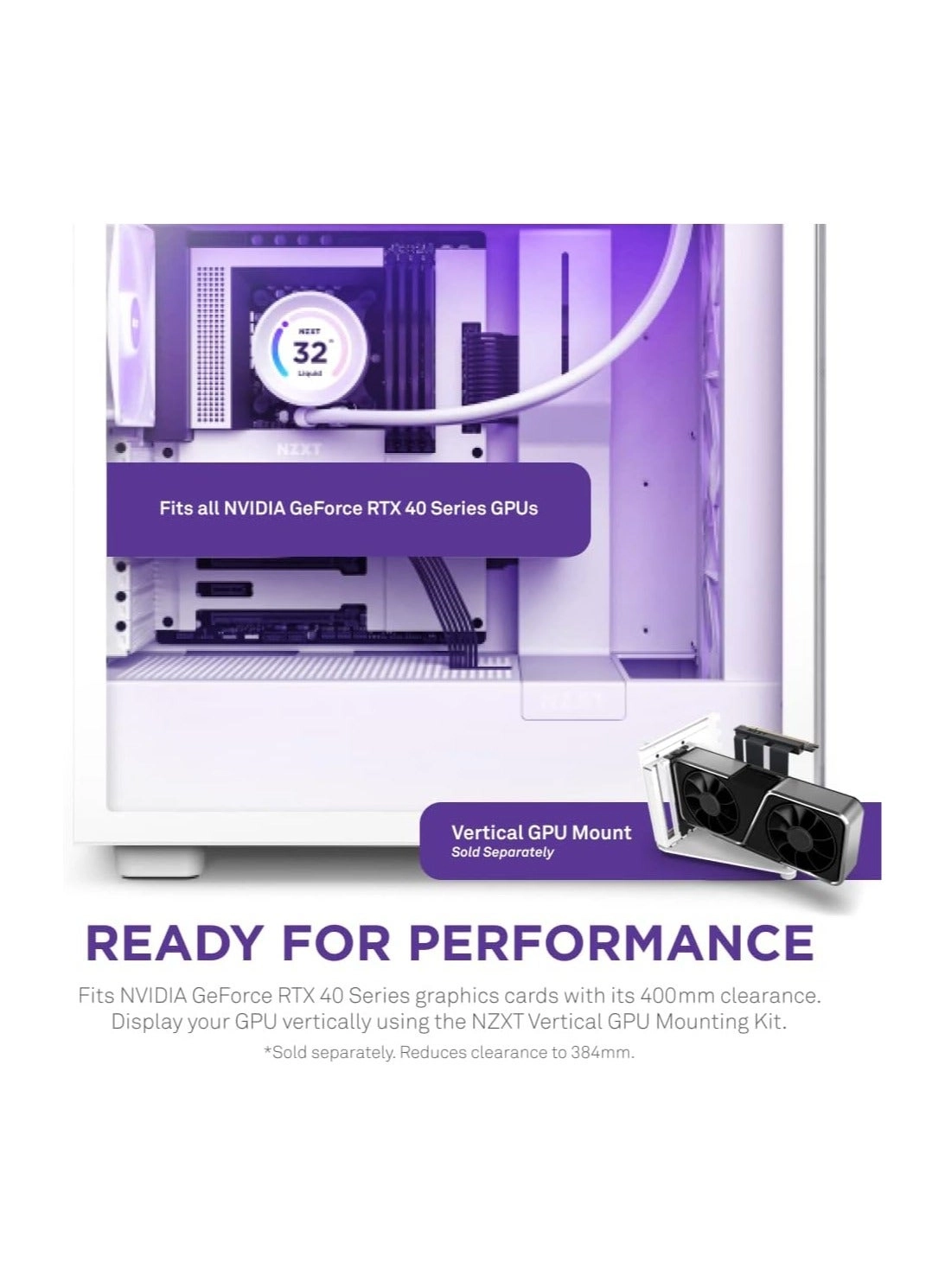 H7 Elite - Tempered glass side panel Mid Tower