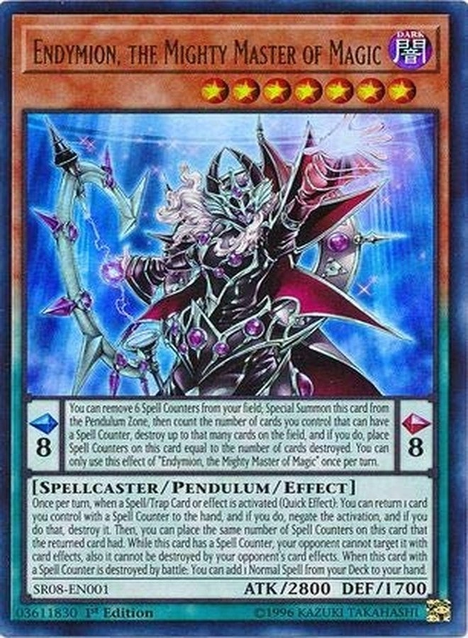 Yu-Gi-Oh! Endymion, The Mighty Master of Magic SR08-EN001 - English