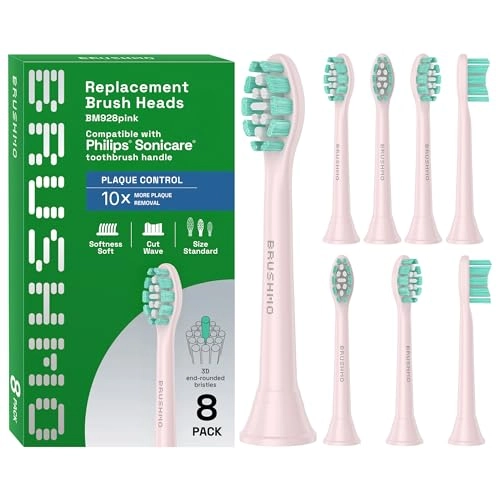 BM928 - 8pack Pink Soft Dupont Bristles