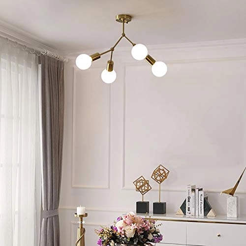 Full Copper Light Luxury Crystal Chandelier