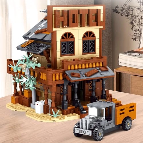 Cowboy City Hotel (39117) - Building Blocks