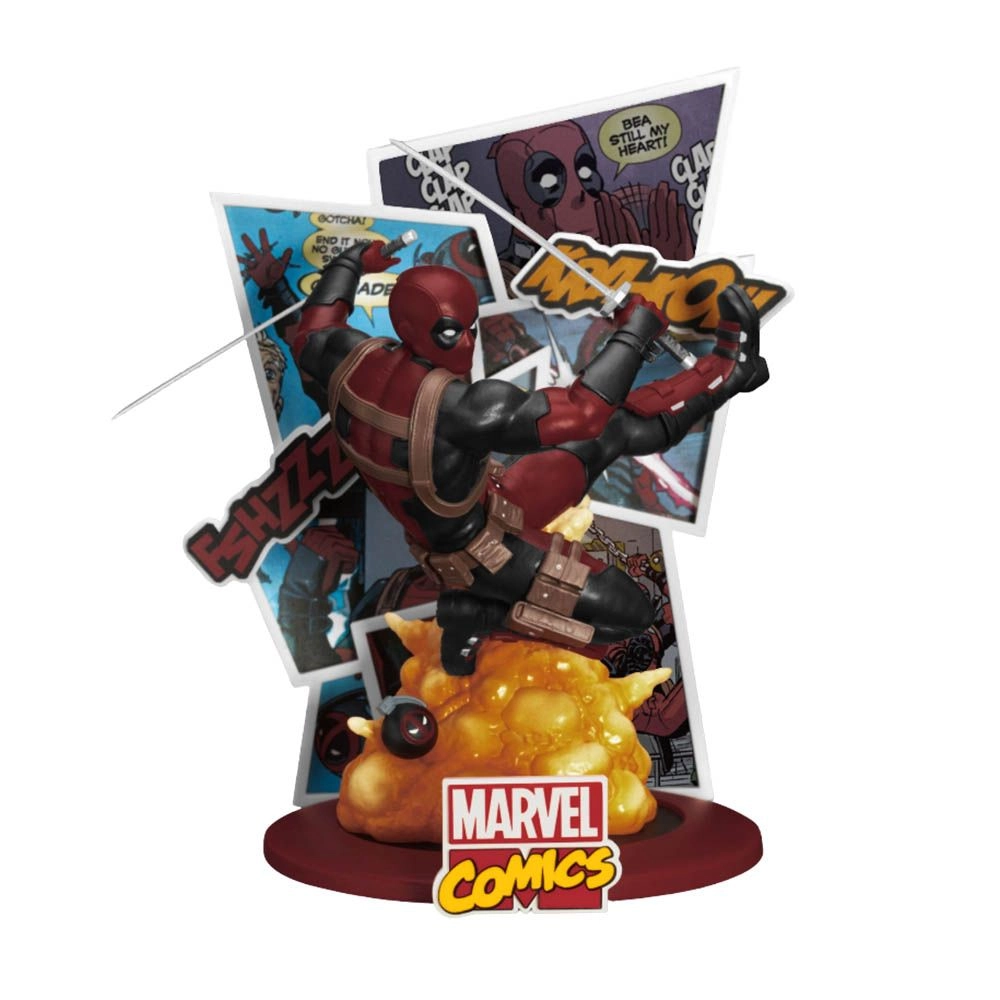 Beast Kingdom D-Stage Deadpool - 6.25 x 6.25 x 8.75 in 15+ (DS-150)