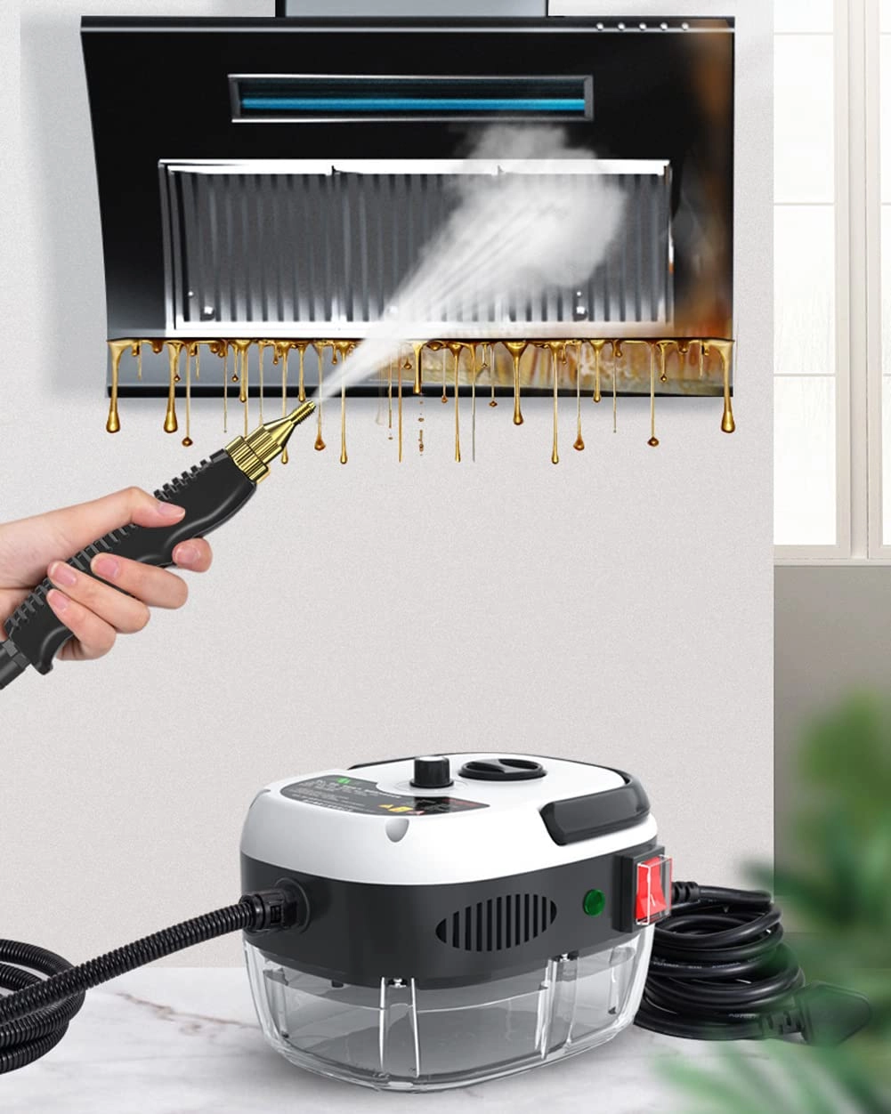 TISTIK High Pressure Steam Cleaner - 3.0bar 1L