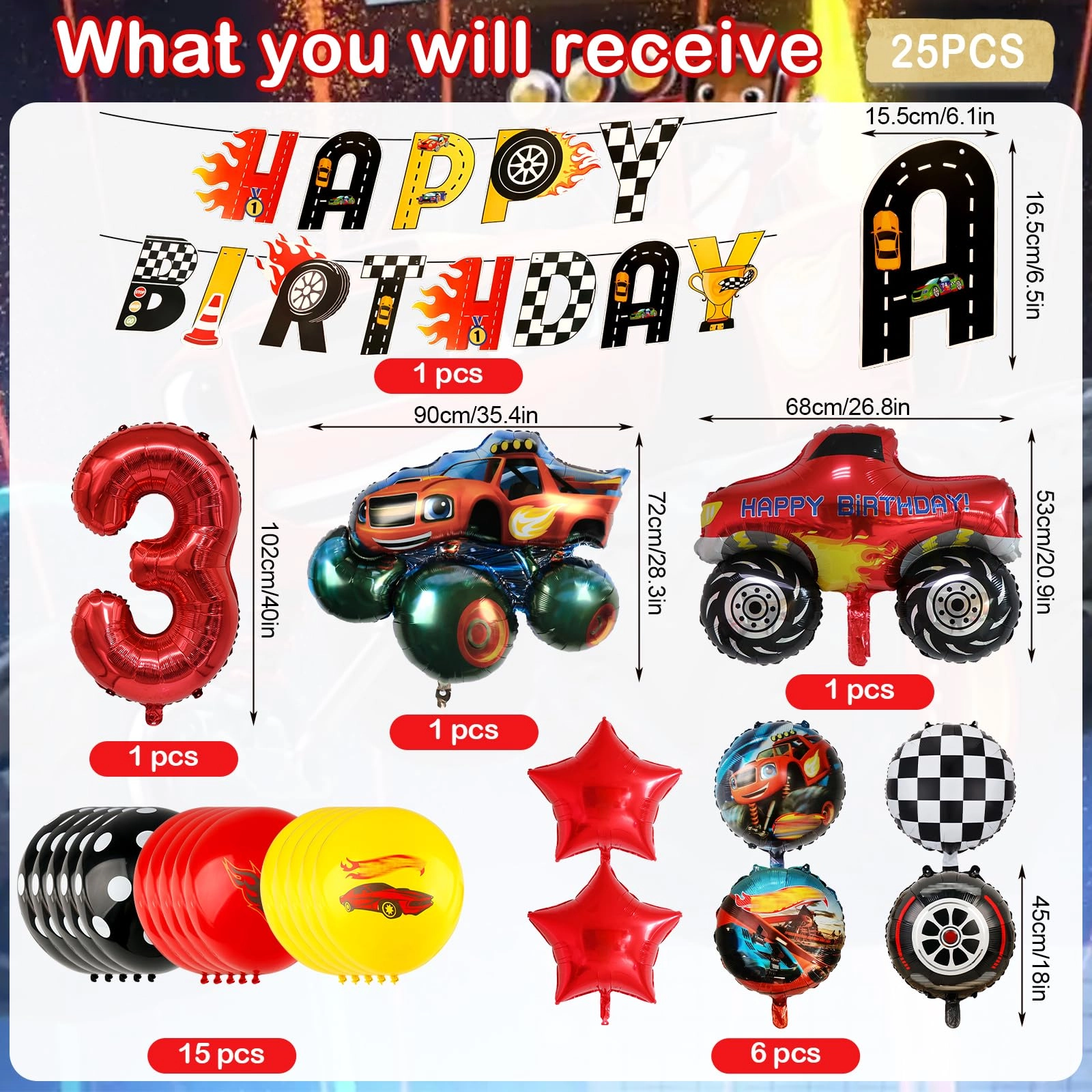 Party Tableware Set - 52PC Birthday