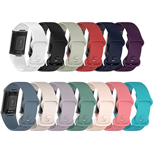 Silicone Watch Band for Fitbit Charge 5