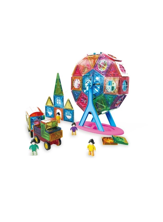 Magnetic Building Tiles Set