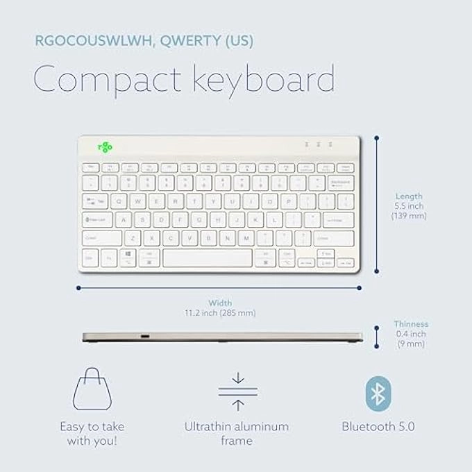 COMPACT BREAK KEYBOARD - US Wireless