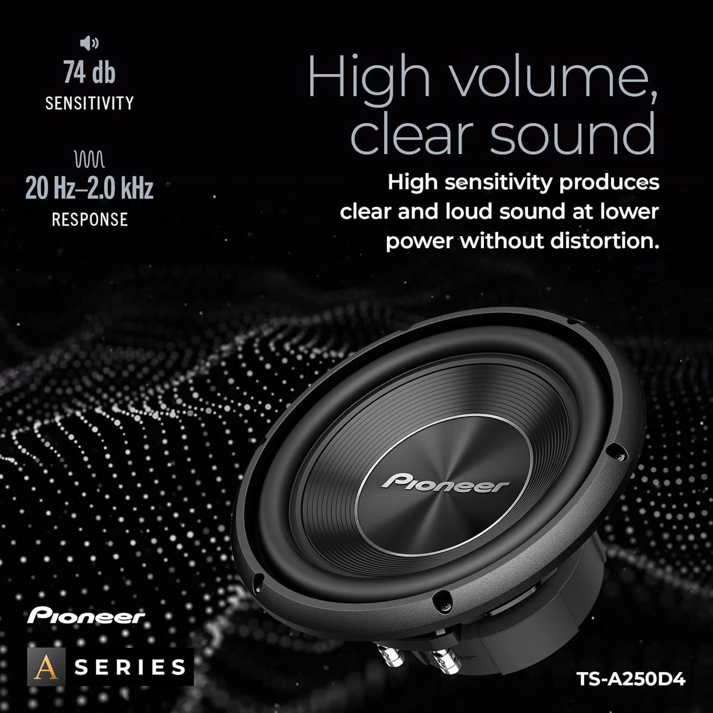 TS-A250D4 - 400W 10"