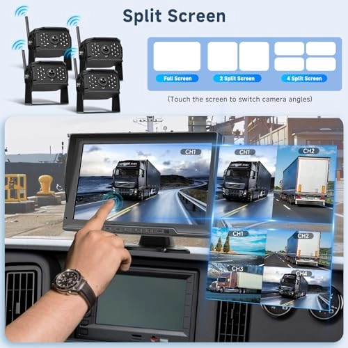 Digital Wireless Reversing Camera System - Night Vision Wireless 720P