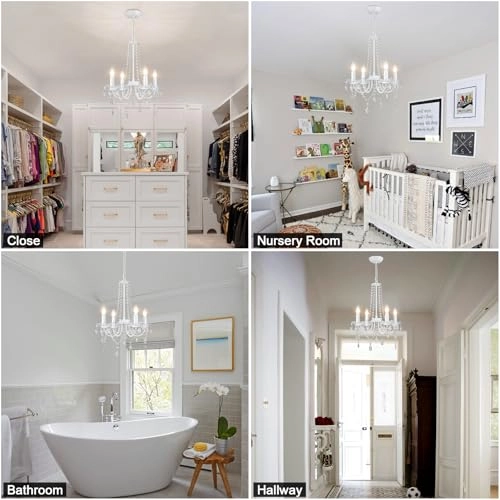 Crystal Chandelier - 59-inch adjustable chain