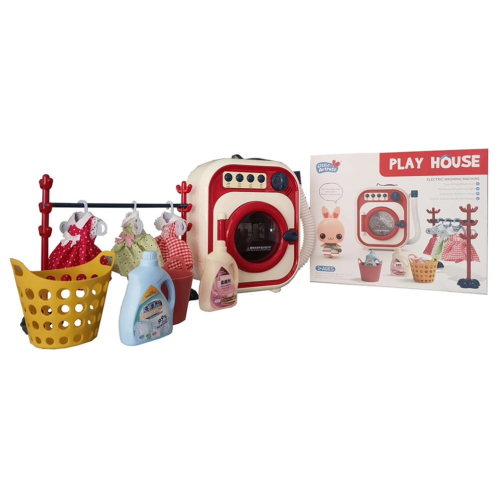 Play House Washing Machine - Suitable for 3 years and above 29 x 12 x 23.5 cm