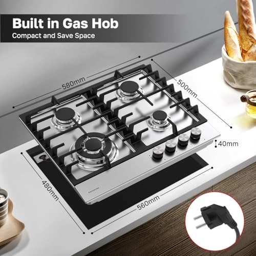 GHSS604 Gas hob