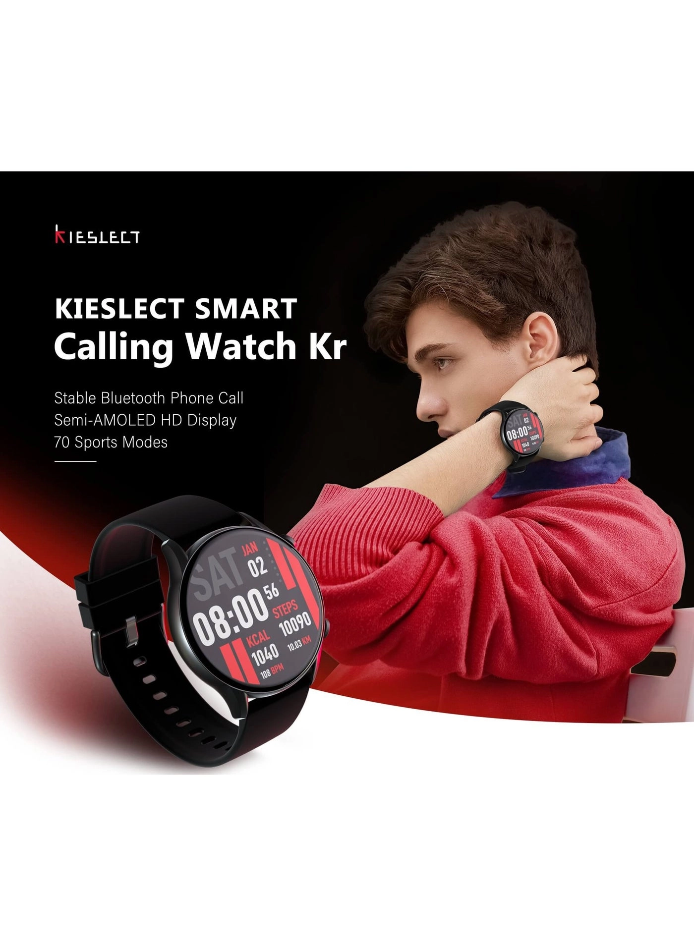 Calling Smart Watch Leather