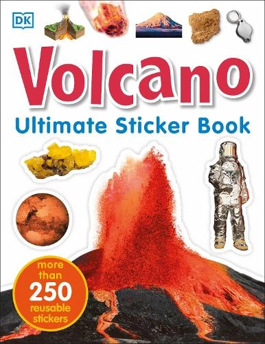 DK Volcano Sticker Book 250 pcs