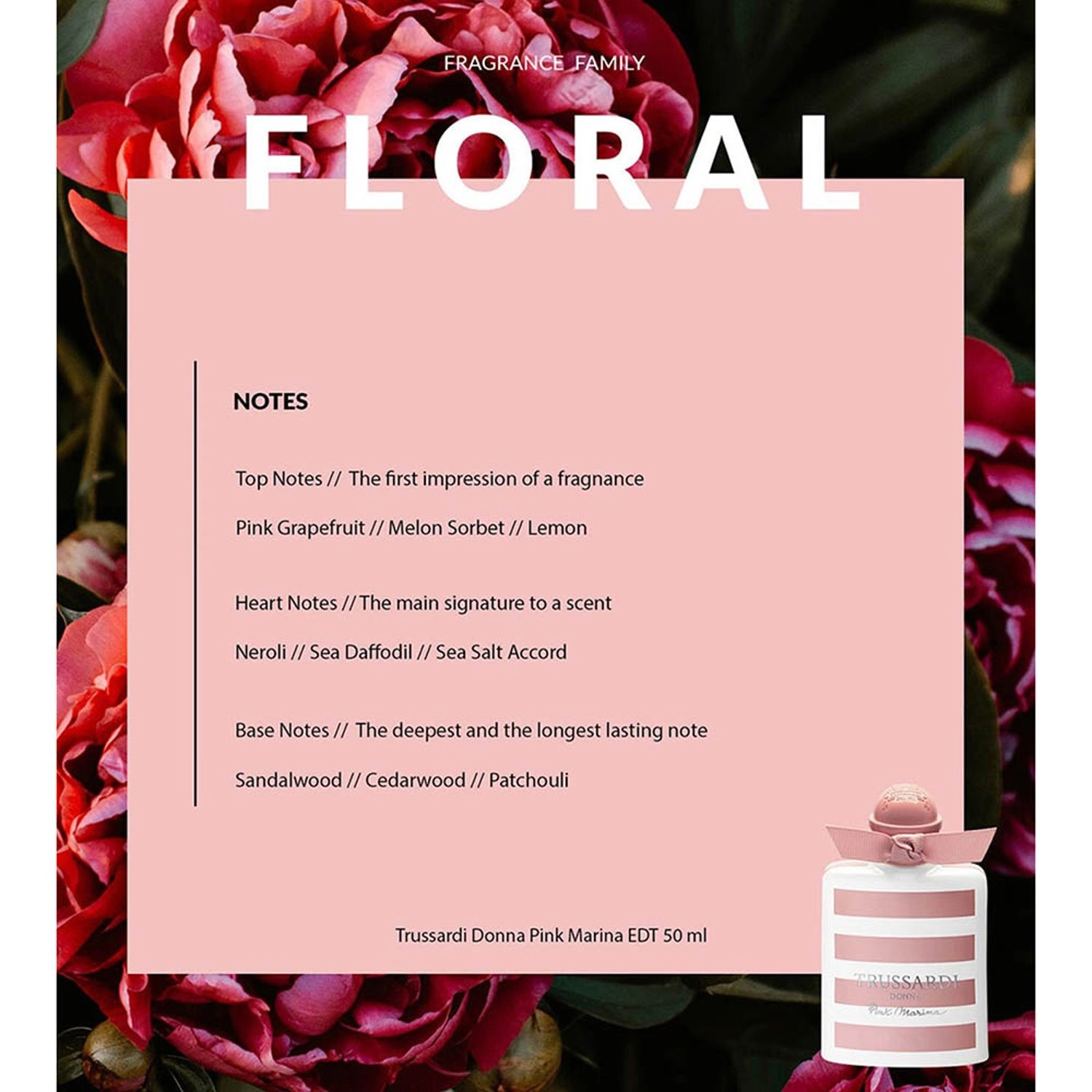 Donna Pink Marina Eau de Toilette 50ml