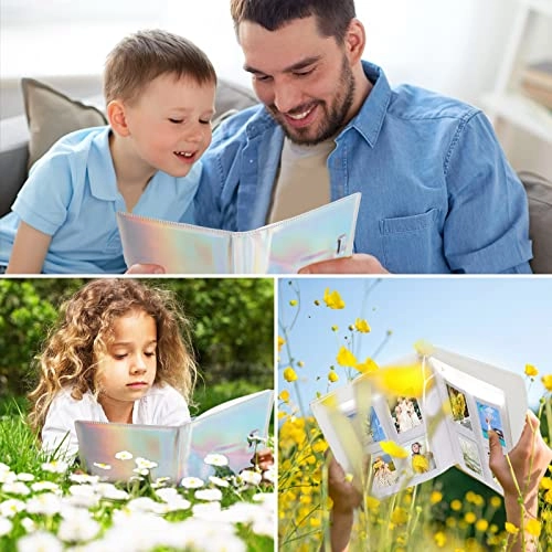 2x3" 256 Pockets PU Leather Photo Album