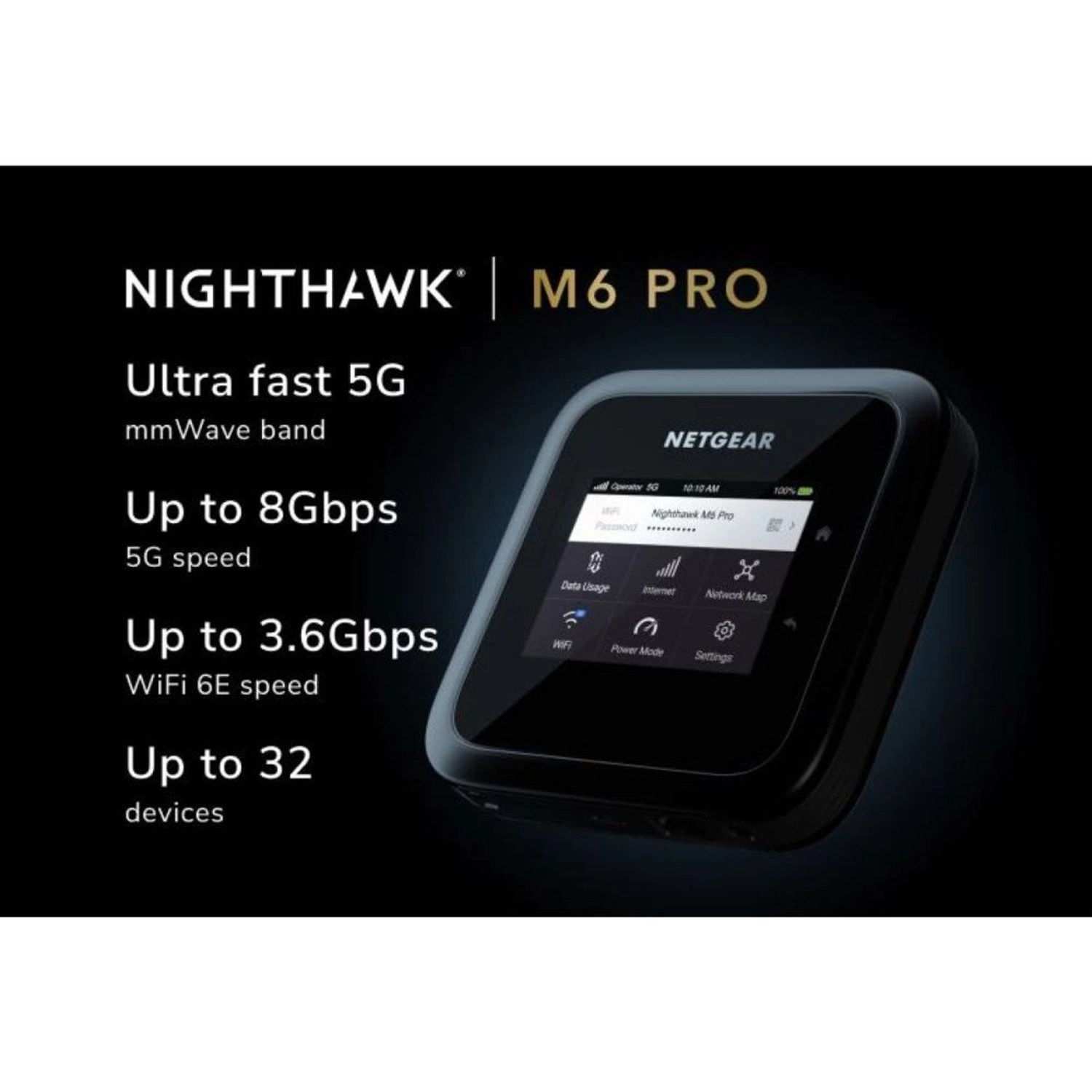 Nighthawk M6 Pro MR6550-100PAS