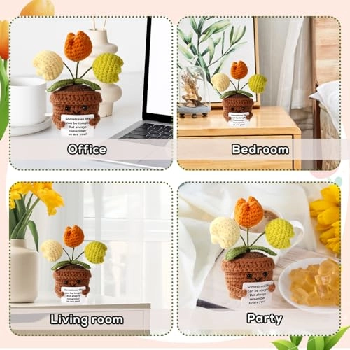 Tulip Knitted Positive Tulip 12 cm Plush