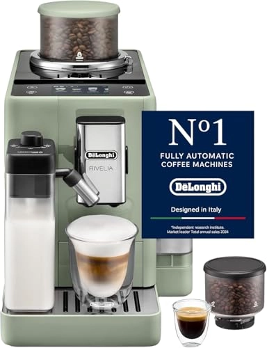 EXAM441.55.GR - LatteCrema Hot Automatic Milk Frother Grinder