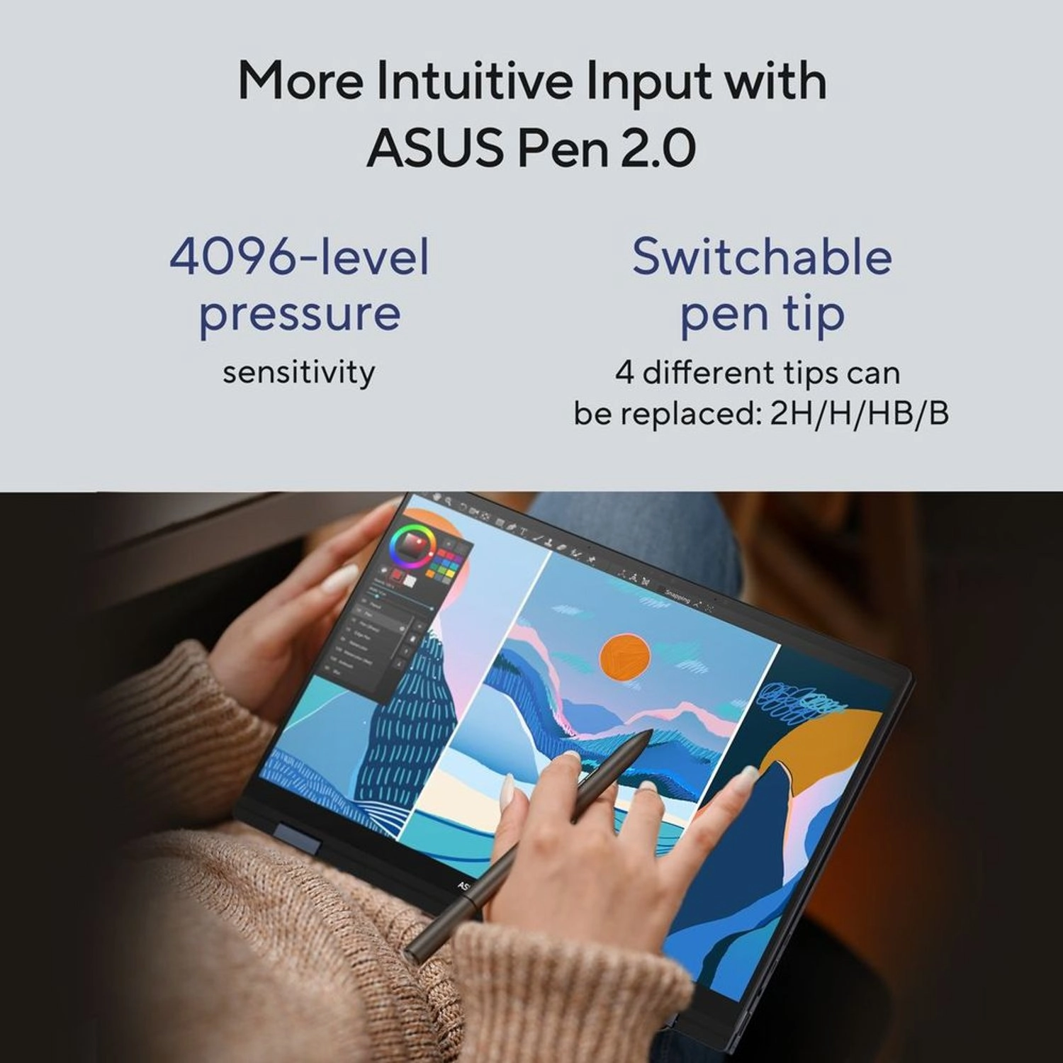 Zenbook 14 Flip OLED UP3404VA-OLEDI7B - 14'' Core i7-1360P 16GB DDR5 1000GB SSD