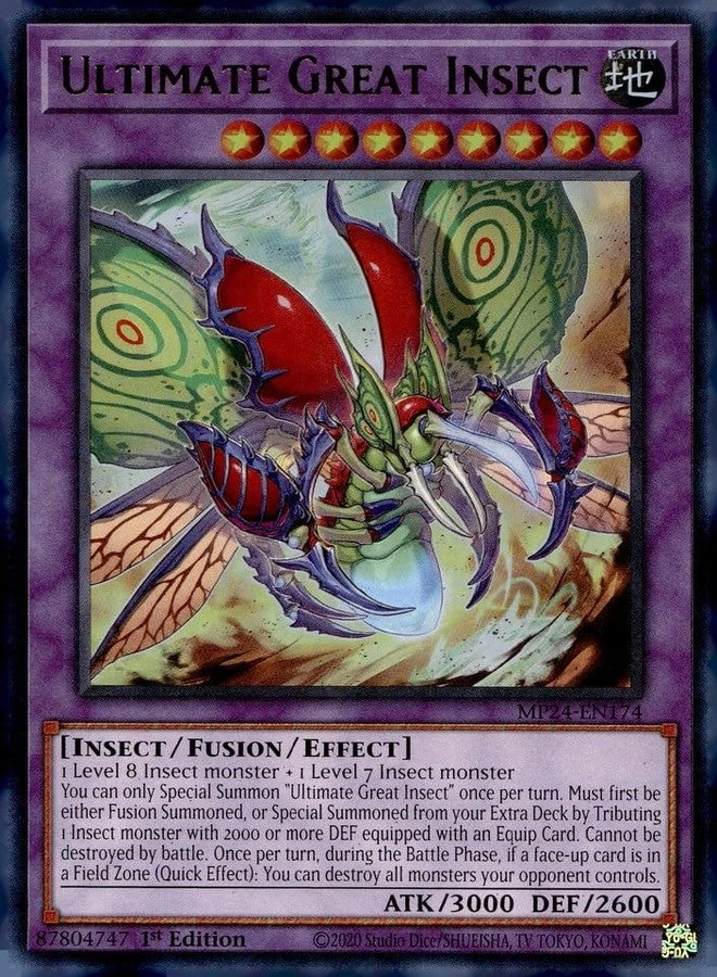 Yu-Gi-Oh! Ultimate Great Insect MP24-EN174