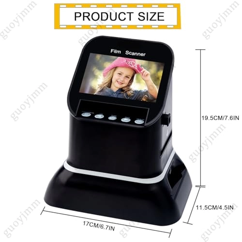 Film Scanner - 22MP 14MP 1080P LCD
