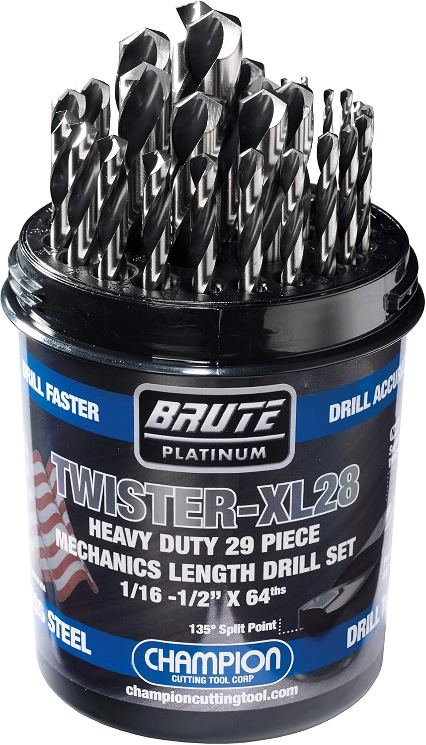 Brute Platinum - HSS 29 piece 1/16"-1/2"