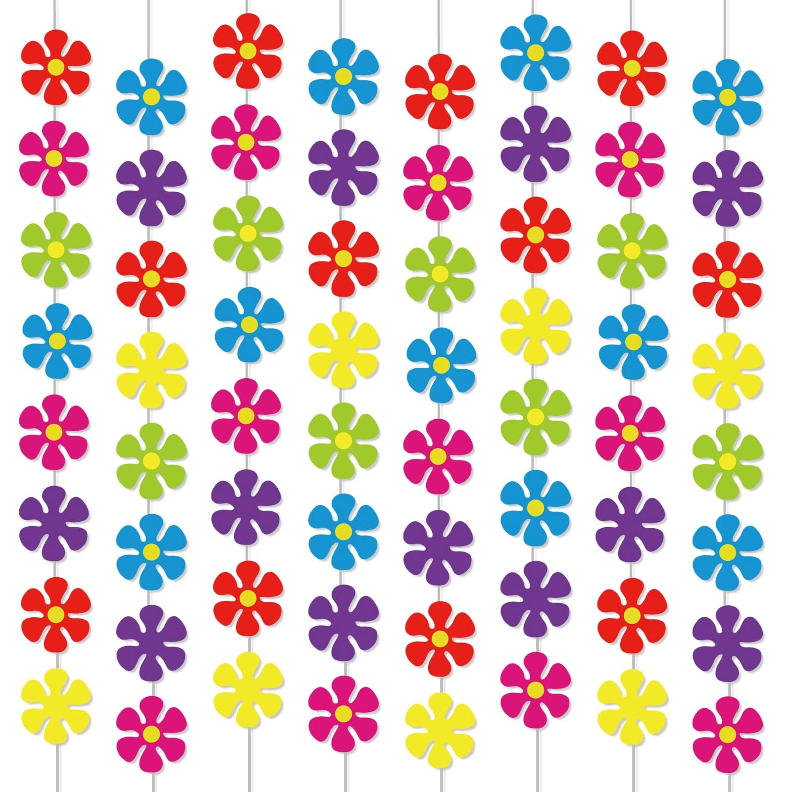 tevxj Sunflower Garland Kit - 12 Packs Birthday Party