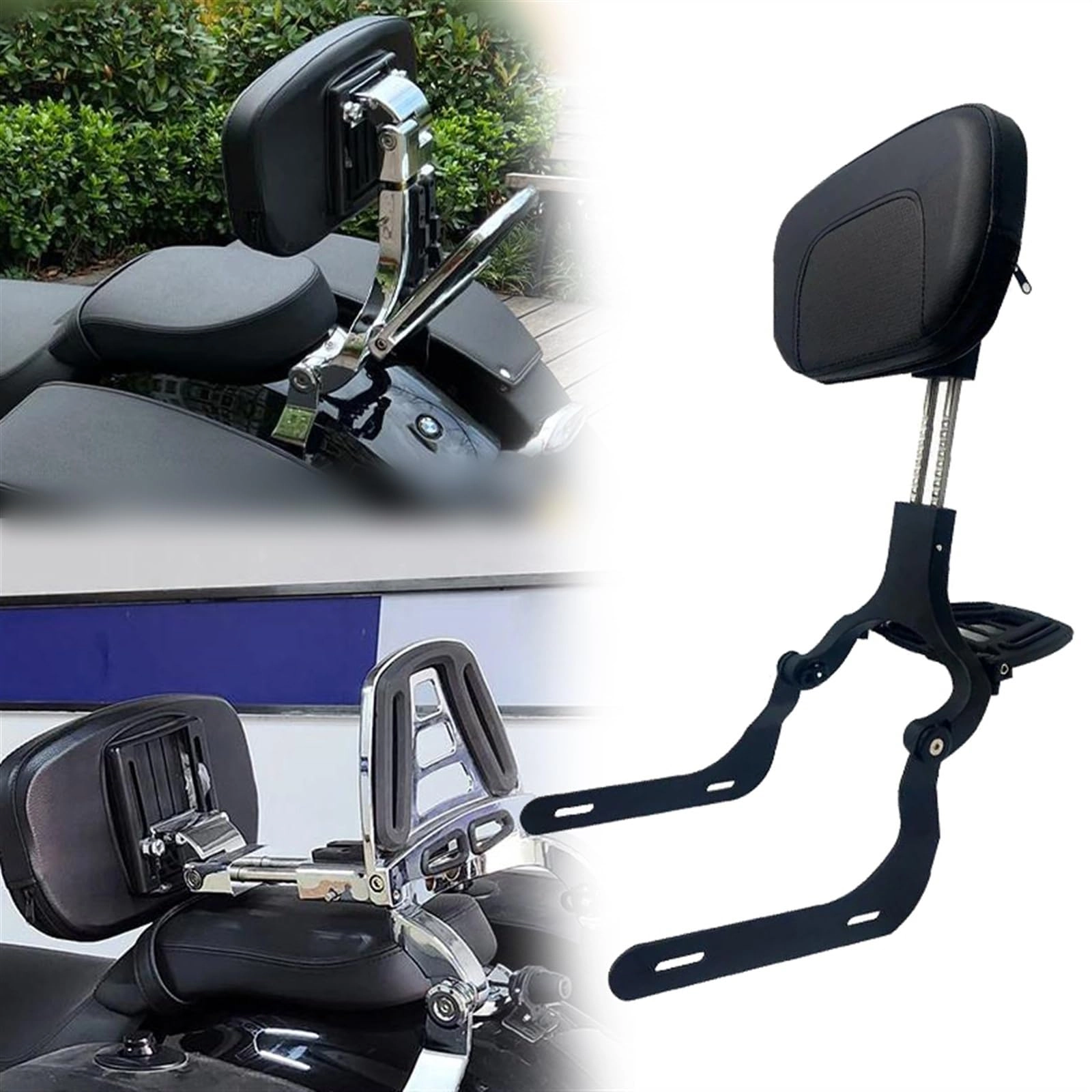 Backrest Cushion Driver Sissy Bar - BMW R18 100 Years