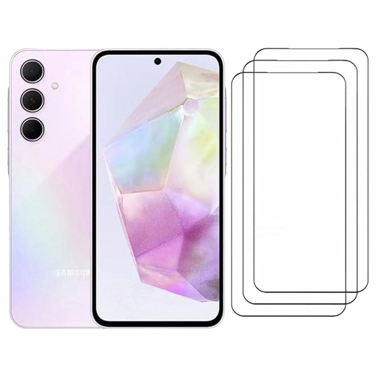 Clear Screen Protector for Samsung Galaxy A55 5G