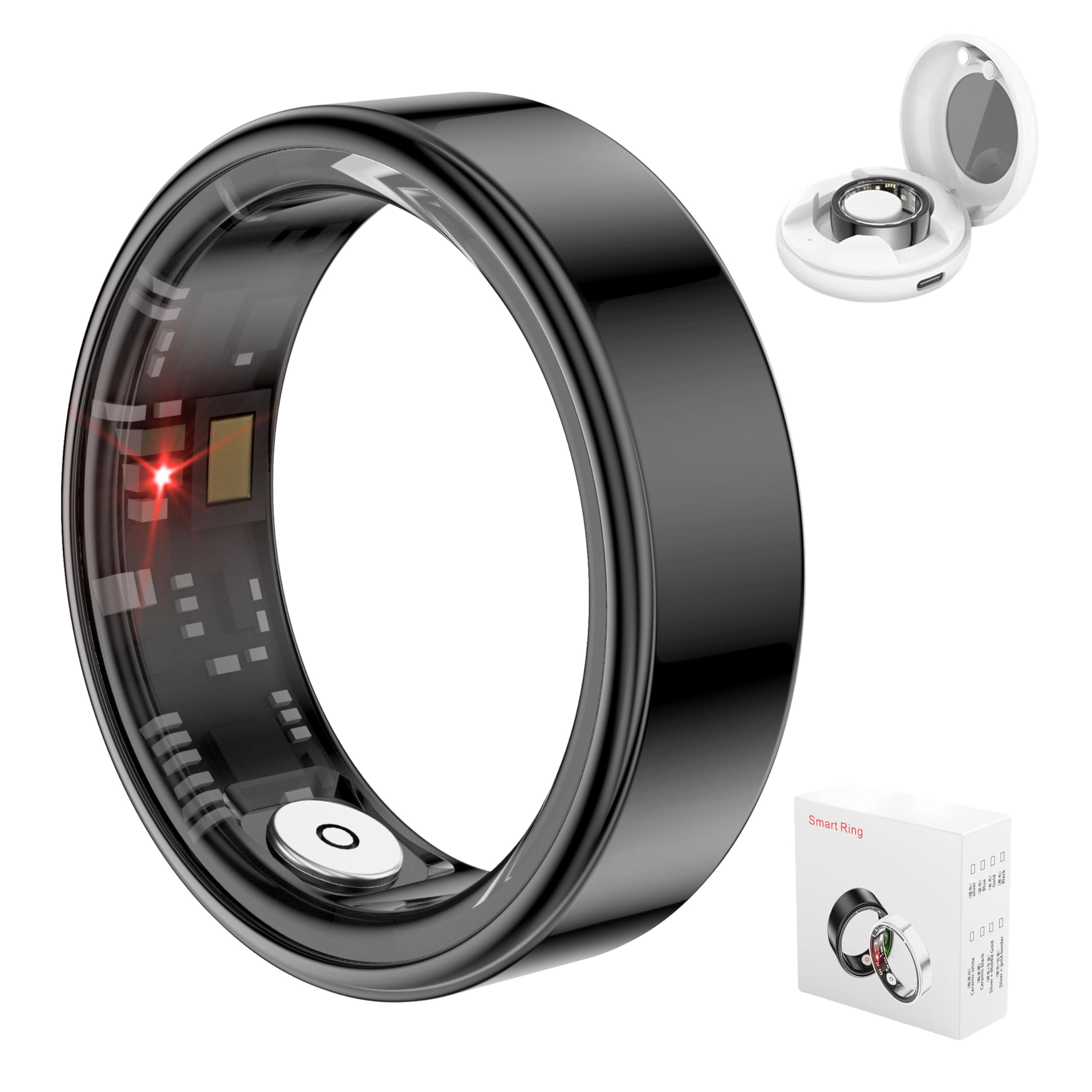 DNBB Smart Ring - Fitness Tracker Health Metrics Tracking